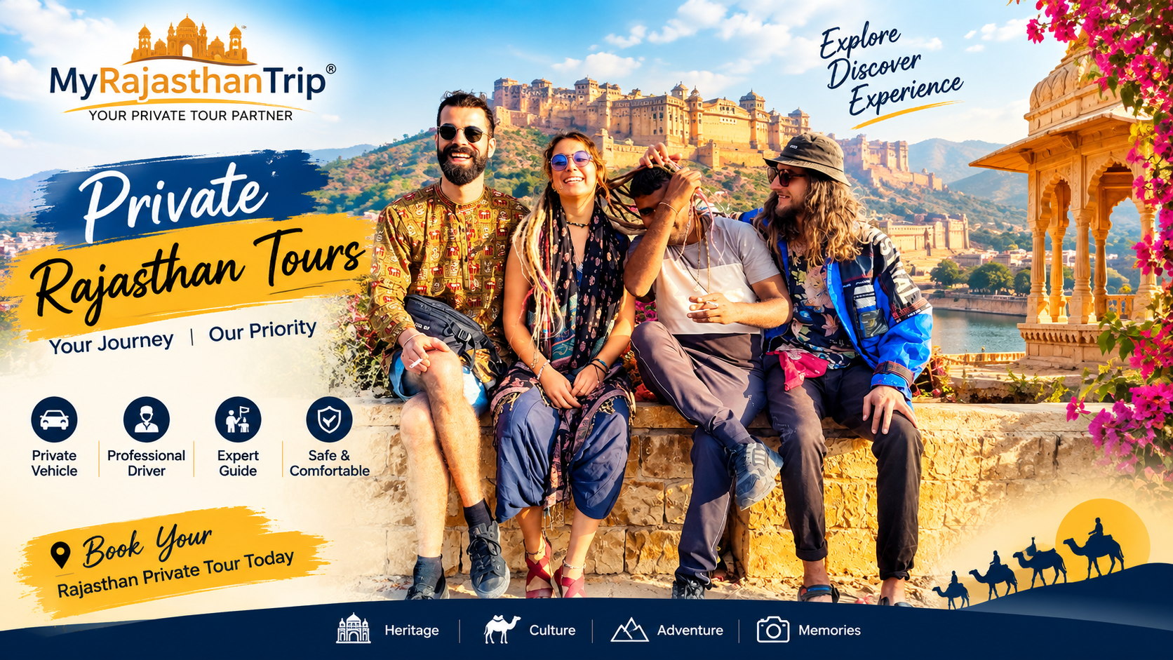Golden Triangle Tour with Private Driver